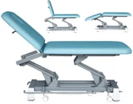 Stoły i łóżka do masażu - SS-E07.80 stół rehabilitacyjno-zabiegowy 2-częściowy elektryczny - miniaturka - grafika 1