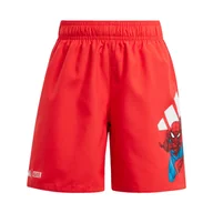 Stroje kąpielowe dla dziewczynek - Szorty Adidas X Marvel Spider-Man Swim 5 Inch - miniaturka - grafika 1