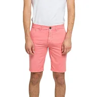 Spodenki damskie - Pepe Jeans Blackburn Męskie sprane szorty, 346dark Chicle - miniaturka - grafika 1