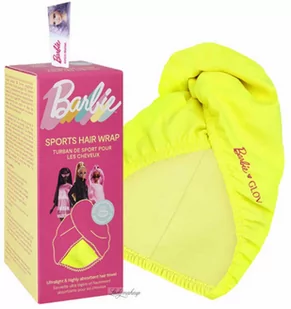 GLOV - BARBIE - Sports Hair Wrap - Eco-friendly sportowy turban-ręcznik do włosów - Edycja Limitowana - Lime - Pozostałe akcesoria kosmetyczne - miniaturka - grafika 1