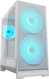 COUGAR Gehäuse Midi-Tower Airface 180, ARGB, Weiß CGR-5VA4W-RGB - Obudowy komputerowe - miniaturka - grafika 1