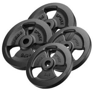 Zestaw obciążeń żeliwnych 30kg Marbo Sport - Obciążenia - miniaturka - grafika 1