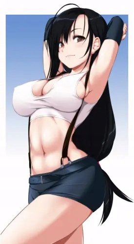 Plakat Anime Final Fantasy VII ff7_045 A3 (custom)
