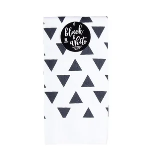 Ręczniczek kuchenny BLACK & WHITE 38 x 63 cm - Ściereczki, gąbki, czyściki - miniaturka - grafika 1