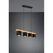 Lampy sufitowe - RL Cameron lampa wisząca 4-punktowa brązowa/czarna R30654002 R30654002 - miniaturka - grafika 1