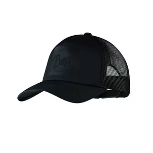 BUFF Czapka z daszkiem TRUCKER CAP Reth Black - Czapki i chusty sportowe męskie - miniaturka - grafika 1