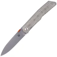 Noże - Nóż składany FOX The Sicilian Green Micarta, Stone Washed by Bob Terzuola (FX-525 MI) - miniaturka - grafika 1