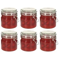 Pojemniki kuchenne - vidaXL vidaXL Słoiki z zamknięciem pałąkowym, 6 szt., 500 ml - miniaturka - grafika 1