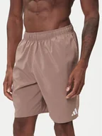 Kąpielówki męskie - adidas Szorty kąpielowe JX8758 Beżowy Regular Fit - miniaturka - grafika 1
