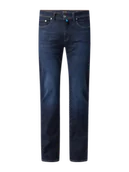 Spodnie męskie - Jeansy o kroju tapered fit z dodatkiem streczu model ‘Lyon’ — ‘Futureflex’ - miniaturka - grafika 1