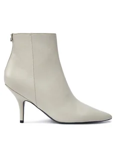 Patrizia Pepe Botki 8Y0094/L048-W338 Écru - Botki damskie - miniaturka - grafika 1