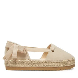 Espadryle DeeZee ZYLS093 Beżowy - Espadryle damskie - miniaturka - grafika 1