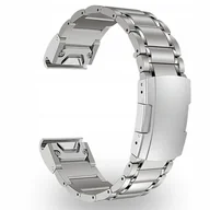 Akcesoria do smartwatchy - Tytanowa Bransoleta Do Garmin Fenix 5 6 7 8 E Pro Solar Instinct Qucikfit - miniaturka - grafika 1