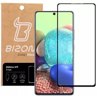Szkła hartowane na telefon - Bizon Szkło hartowane Bizon Glass Edge do Galaxy A71, czarne 5903896180953 - miniaturka - grafika 1