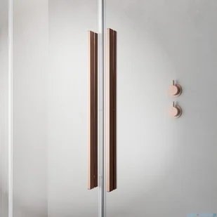 Radaway Furo Brushed Copper SL PND II parawan nawannowy 100cm lewy szczotkowana miedź 10309538-93-01L/10112494-01-01 - Akcesoria do armatury i ceramiki - miniaturka - grafika 6
