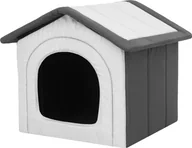 Budy dla psów - Hobbydog R1 BUDA EKOLEN POPIEL EKOLEN + GRAFIT OXFORD - miniaturka - grafika 1