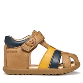 Buty dla chłopców - Sandały Geox B Sandal Macchia Boy B254VA 0CL78 CT6F4 Brązowy - miniaturka - grafika 1