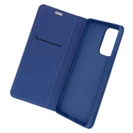 Etui i futerały do telefonów - Etui Folio Do Galaxy A53 5G Carbon Card Holder Forcell Luna Book Carbon Niebieskie - miniaturka - grafika 1