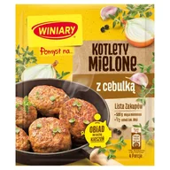 Majonezy i dressingi - Winiary Pomysł na... Kotlety mielone z cebulką 69 g - miniaturka - grafika 1