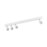 Lampy sufitowe - Top lampa sufitowa (spot) 4-punktowa biała/chrom 6317 - miniaturka - grafika 1