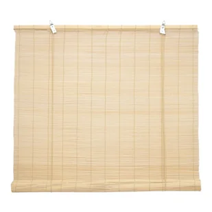 Roleta Bambus 60 x 180 cm jasnobeżowa - Rolety - miniaturka - grafika 1