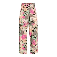 Spodnie damskie - Damskie Spodnie ROXY ALONG THE BEACH PRINTED ERJX603404-KVJ4 – Wielokolorowy - miniaturka - grafika 1