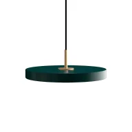 Lampy sufitowe - Ciemnozielona lampa wisząca Asteria Mini - LED, 2208 - miniaturka - grafika 1