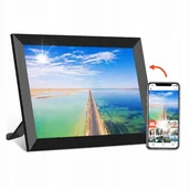 Ramki cyfrowe do zdjęć - CYFROWA FOTORAMKA ELEKTRONICZNY NA ZDJĘCIA 10,1" CZARNY - miniaturka - grafika 1