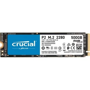 Dysk SSD Crucial P2 500GB M.2 - Dyski SSD - miniaturka - grafika 1