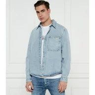 Koszule męskie - Calvin Klein Jeans Jeansowa koszula Regular Fit - miniaturka - grafika 1