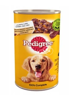 PEDIGREE Adult puszka 12x1200g - mokra karma pełnoporcjowa dla dorosłych psów, z kurczakiem w galaretce - Mokra karma dla psów - miniaturka - grafika 1