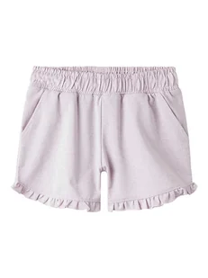 name it Szorty w kolorze fioletowym - Spodenki damskie - miniaturka - grafika 1