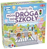 Gry planszowe - Uczmy się Moja Droga do Szkoły - gra planszowa - miniaturka - grafika 1