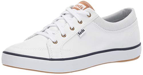 Keds Damskie trampki środkowe Chambray/Paski, Biało-szary - 42 EU