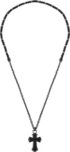 Biżuteria POLICE PEAGN0004906. Naszyjnik, Kolor czarny. Mężczyzna. - Naszyjniki - miniaturka - grafika 1