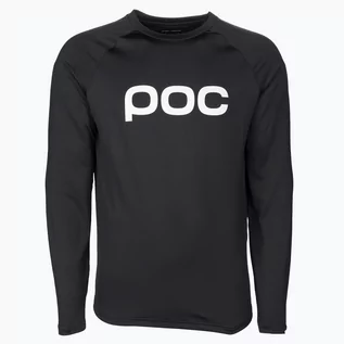 Koszulki rowerowe - POC Koszulka rowerowa męska POC Reform Enduro Jersey czarna 52906 - grafika 1