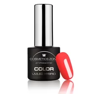 Lakiery hybrydowe - Lakier hybrydowy neonowy czerwony 7ml – Flirty Red N58 - miniaturka - grafika 1