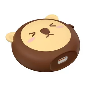 Etui ochronne Baseus na słuchawki TWS Bowie E3 (brązowe) - Akcesoria do słuchawek - miniaturka - grafika 3