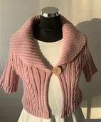 Swetry damskie - SWETER ŚWIĄTECZNY BOLERKO Prezent dla niej EXTRA OKAZJA - miniaturka - grafika 1