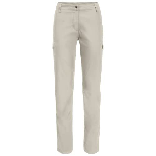 Jack Wolfskin Damskie Spodnie Lakeside Trip Pants W Spodnie Rekreacyjne, Dusty Grey, 46