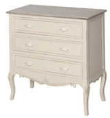 Komody - LivinHill LIVINHILL KOMODA RIMINI 023 KUCHNIA/JADALNIA/SALON VINTAGE/RETRO BEŻOWY/BRĄZOWY RI023 - miniaturka - grafika 1