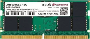 Transcend JetRam JM5600ASE-16G moduł pamięci 16 GB 1 x 16 GB DDR5 5600 Mhz - Pamięci RAM - miniaturka - grafika 1