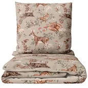 Pościel dla dzieci - Pościel Dziecięca Forest Las Zwierzęta 140x200 Bawełniana / Bajkowe Wnętrza - miniaturka - grafika 1