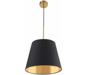 Lampy sufitowe - Żyrandol na lince ELENA 1xE27/20W/230V czarne - miniaturka - grafika 1