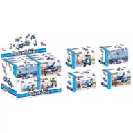 Klocki - Klocki konstrukcyjne. Policja. 61-65 elementy. Alleblox 477373 - miniaturka - grafika 1