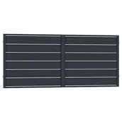 Ogrodzenia - Brama dwuskrzydłowa Novara 4x1.5 m Jarmex - miniaturka - grafika 1