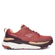 Buty trekkingowe damskie - Trekkingi Skechers Max Cushioning Elite Trail 2.0 129165/RUST Bordowy - miniaturka - grafika 1