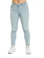 Spodnie damskie - ONLY Jeansy damskie o kroju skinny Fit OnlDaisy Life Reg Push Ankle, jasnoniebieski (light blue denim), 27W x 32L - miniaturka - grafika 1