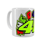 Śliniaki i fartuszki - VR 46 Kubek Doktor,Biały, U,Unisex - miniaturka - grafika 1