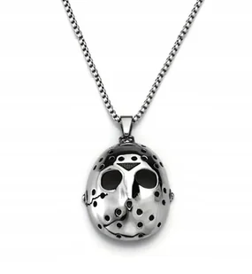 HALLOWEEN - NASZYJNIK, WISIOREK, PRZYWIESZKA - PIĄTEK 13 - MASKA JASONA - Wisiorki - miniaturka - grafika 1